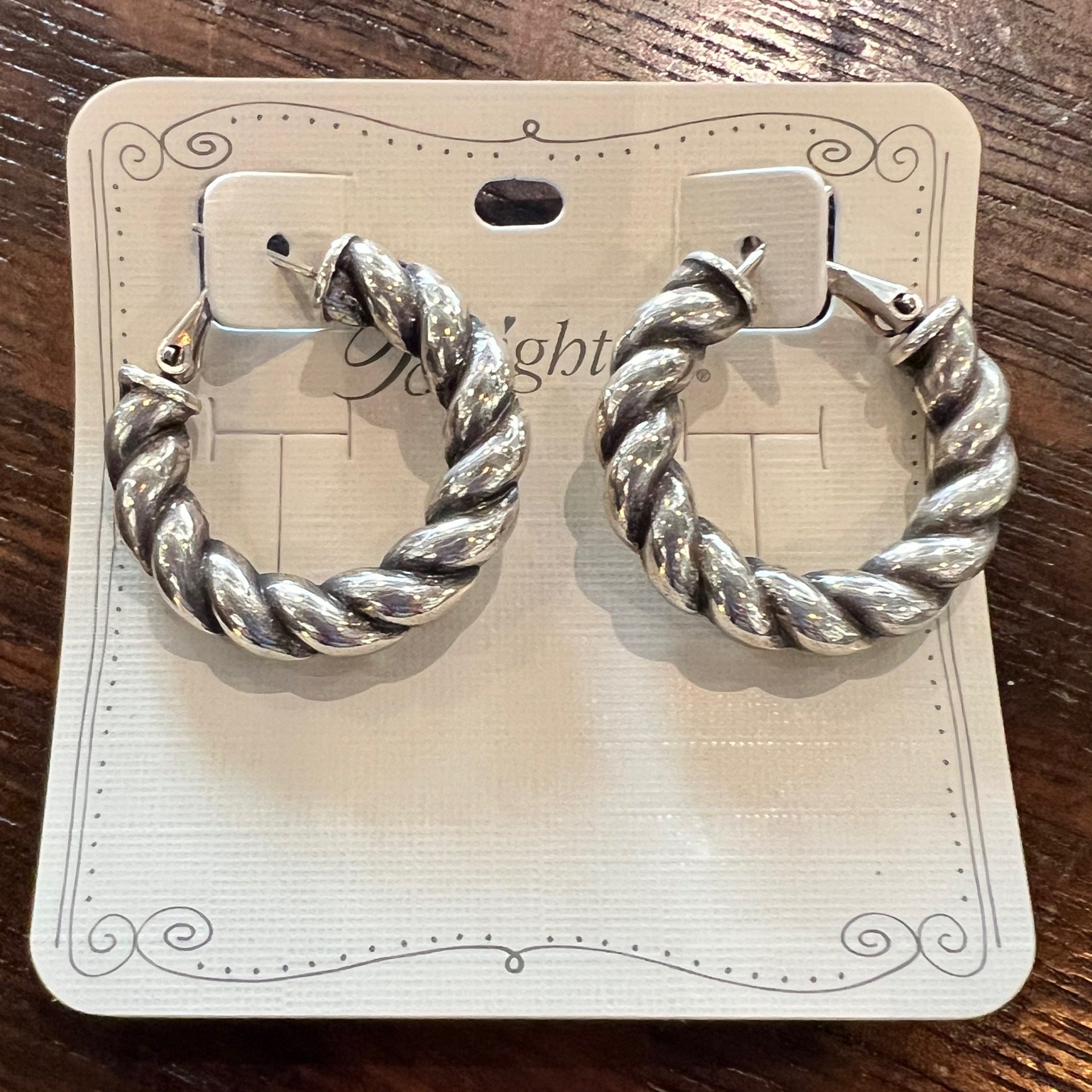 Brighton interlock earrings outlet